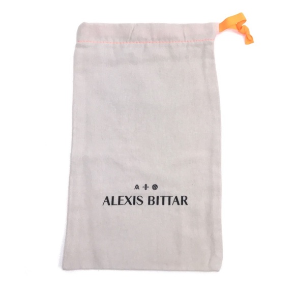 ALEXIS BITTAR • Ribbon Curl Loop Crystal Encrusted Earrings - Picture 4 of 8